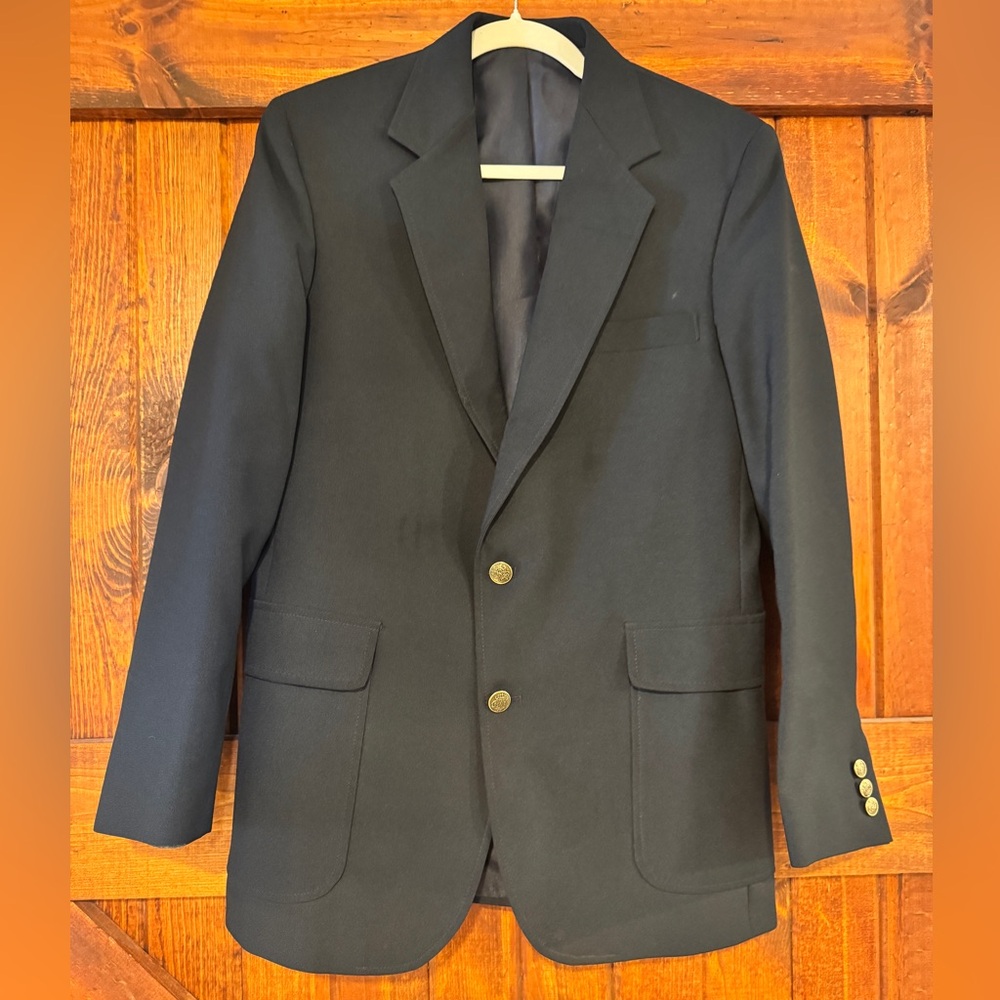 VINTAGE 80's Men's 44L HAGGAR Golf Business JACKET BLAZER Sport Coat